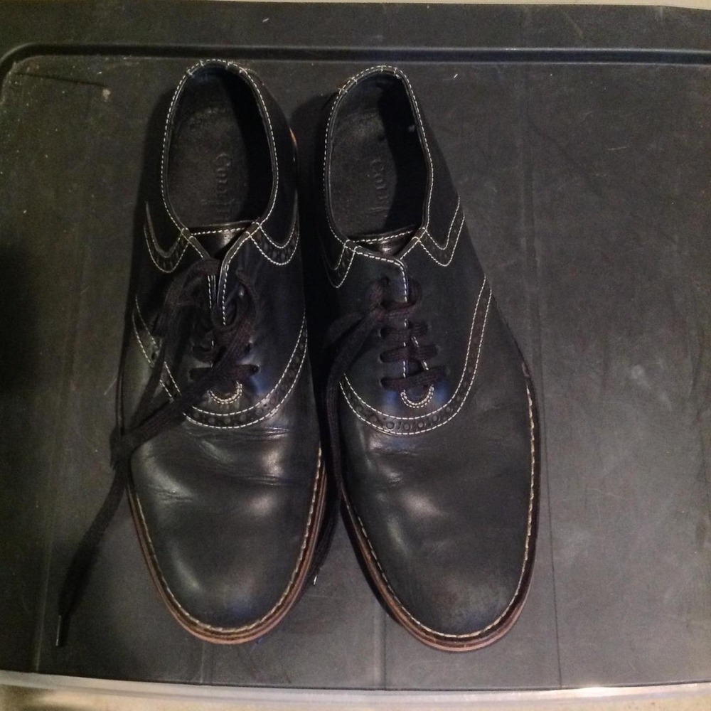 Cole Haan Oxford Shoes Men's Size 8.5 Black Low-top